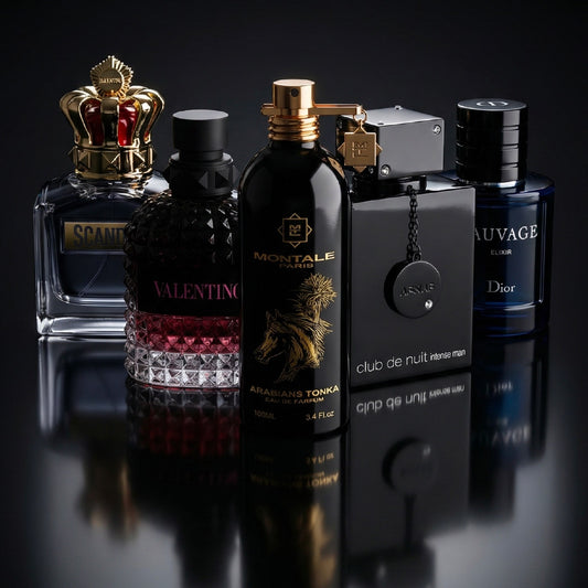 MONTALE, SCANDAL, SAUVELIXIR, CLUBNUIT,VALENTINO